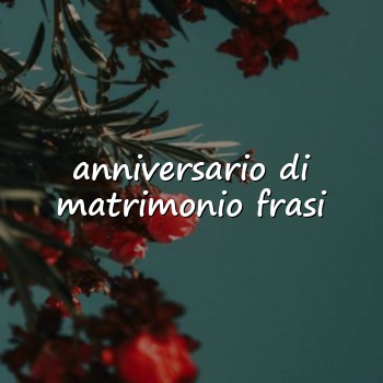 anniversario di matrimonio frasi - 2026